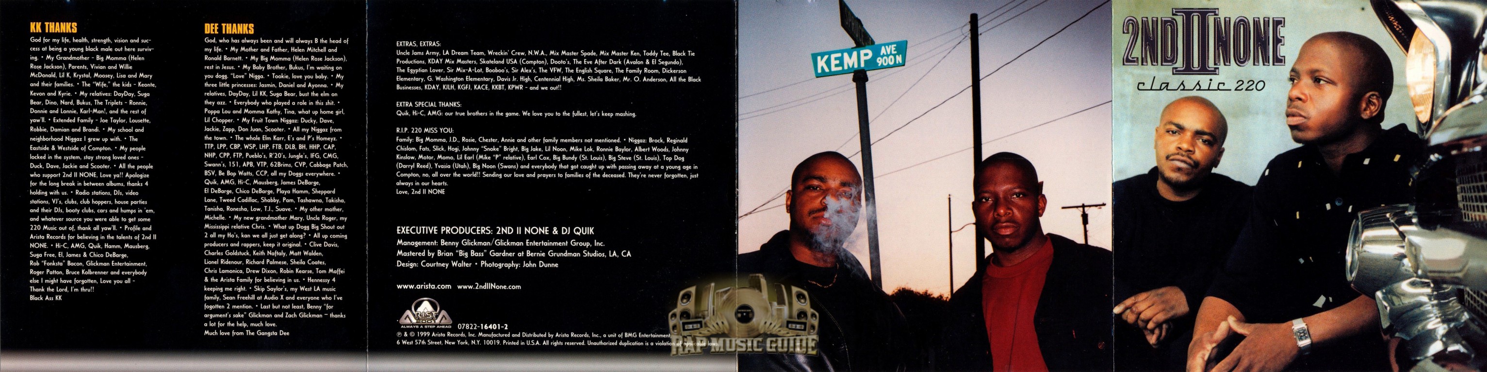 2nd II None - Classic 220: CD | Rap Music Guide